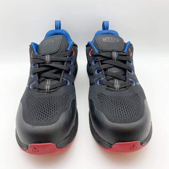 KEEN Womens Utility Minneapolis Work Shoe Sneaker Size 10 Black Blue NIB - Picture 7 of 14